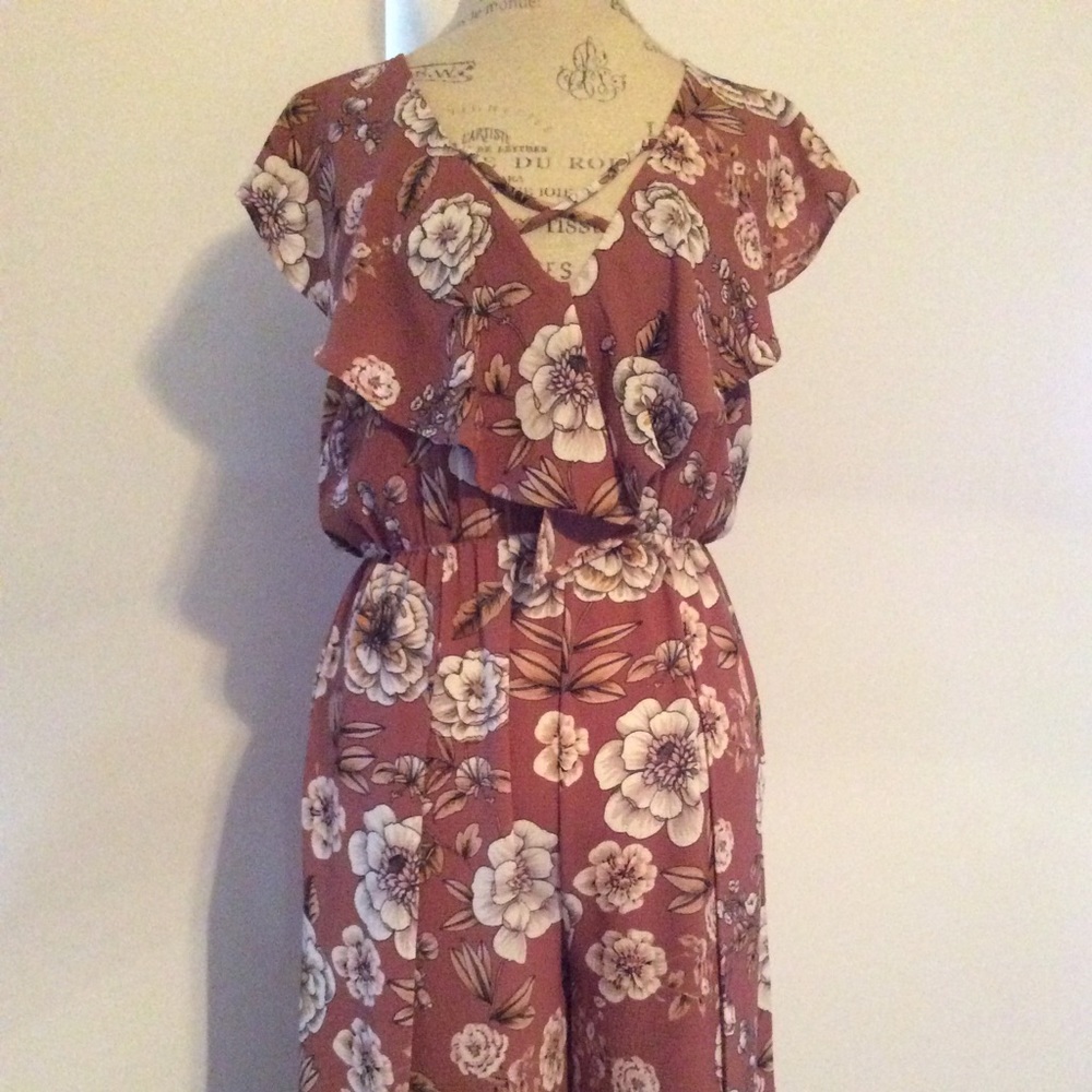 SALE!!! Floral Jumpsuit